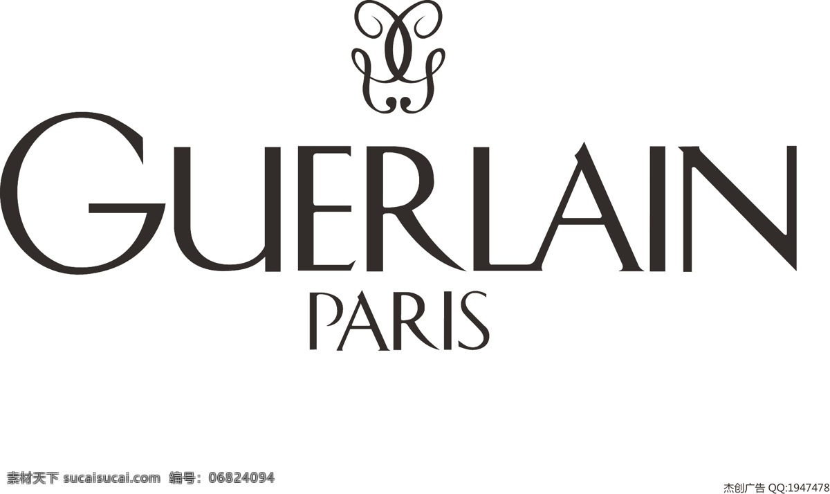 娇兰logo ai矢量图 娇兰 logo 矢量 化妆品 美容 标志 guerlain 企业 标识标志图标