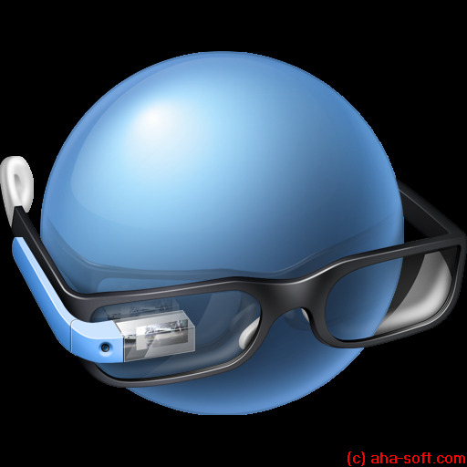 google glass 眼镜 谷歌 智能 白色