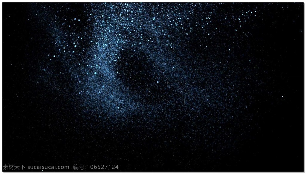 粒子 星云 图 闪光 视频 星云图 闪烁 蓝色 视频素材 动态视频素材