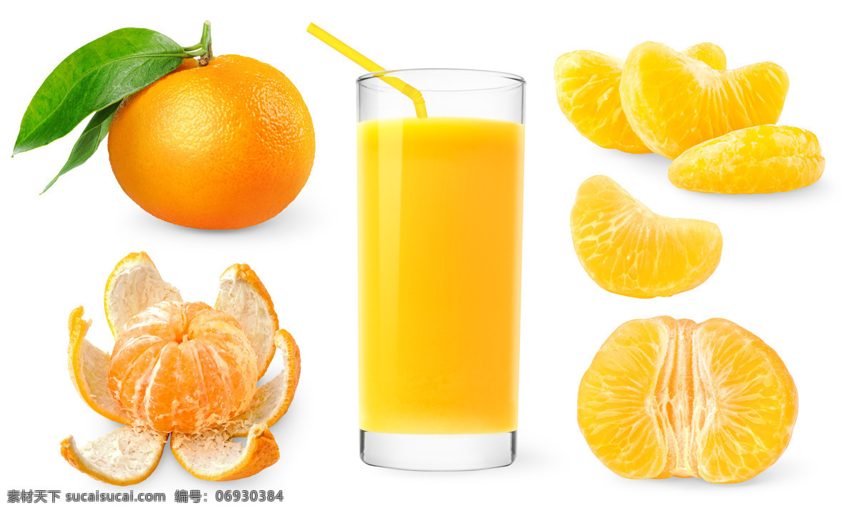 新鲜 橙汁 高清