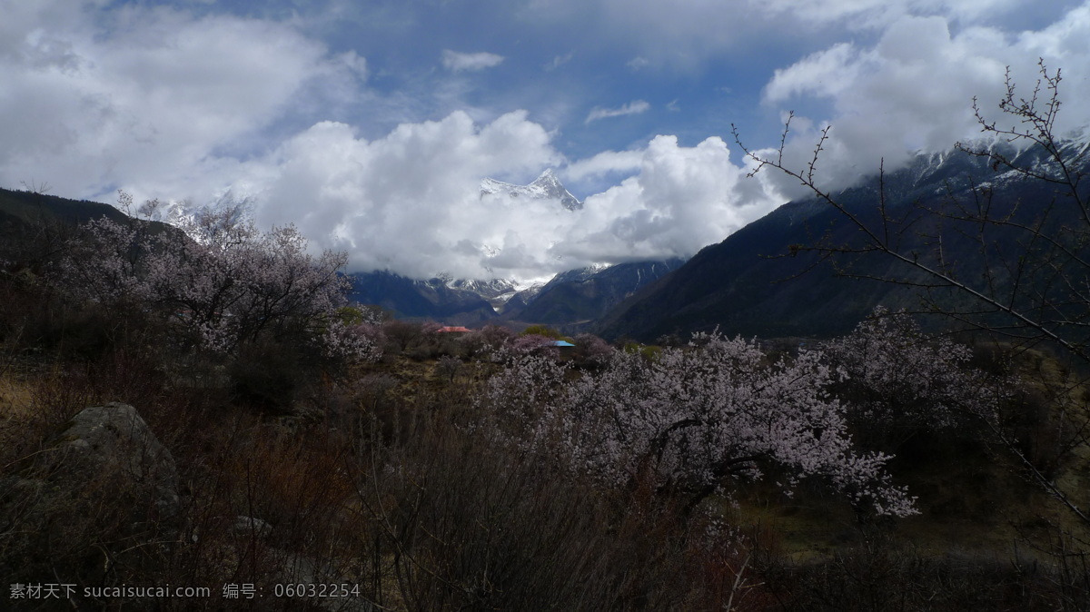 索松村 西藏索松村 西藏林芝 八一镇 西藏 林芝 山水风景 自然景观