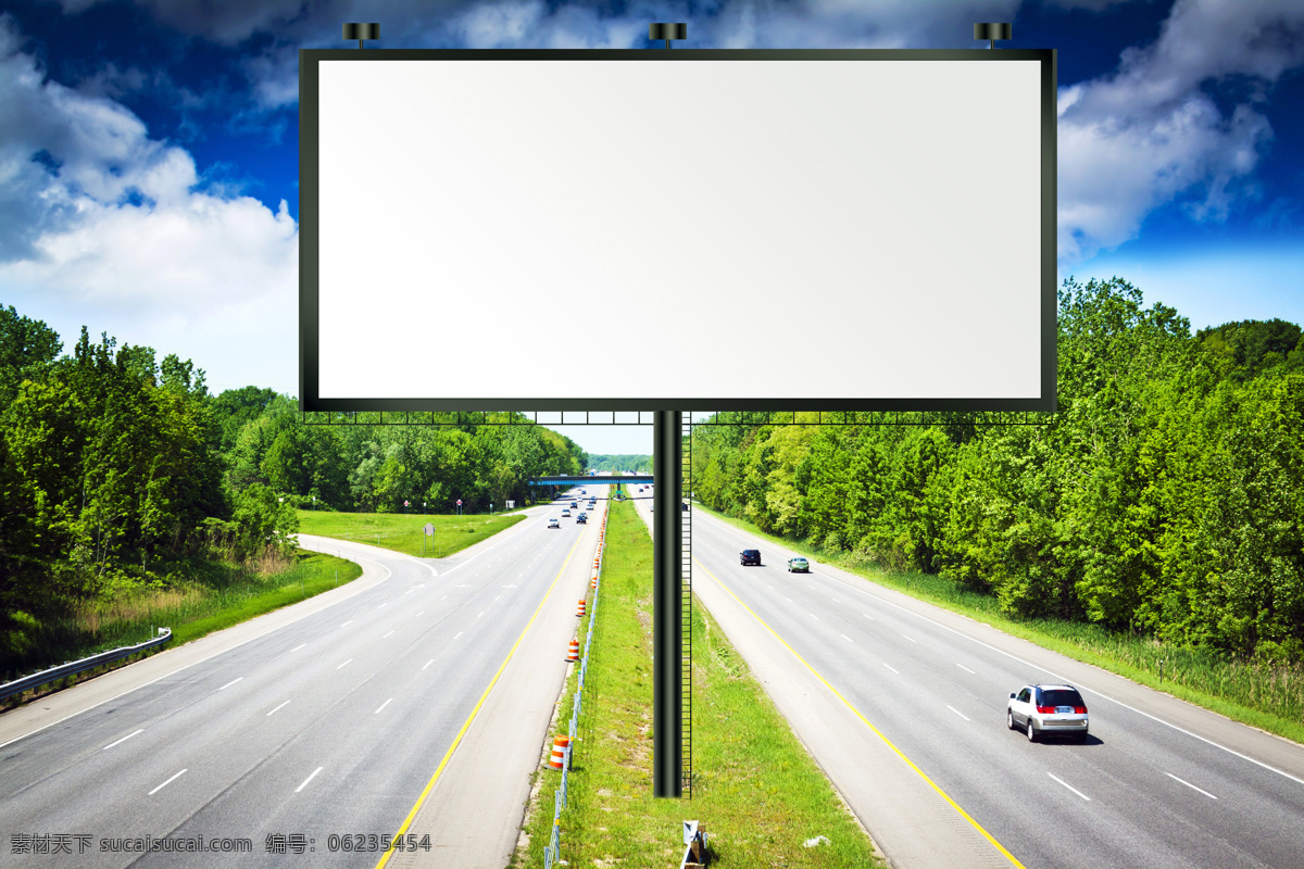 户外 大型 广告牌 户外广告牌 大型广告牌子 高速公路 上 广告 牌子 路边 公路图片 环境家居