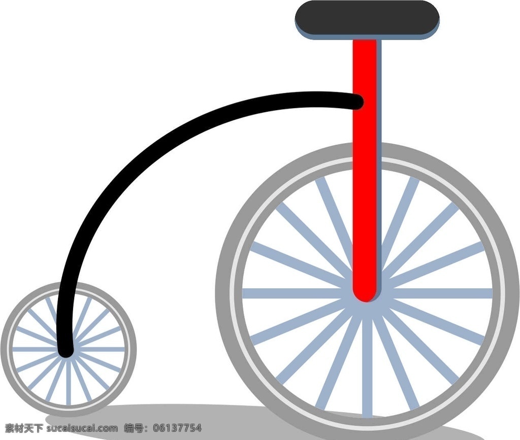 创意脚踏车 脚踏车 车 踏板车 自行车 展板模板