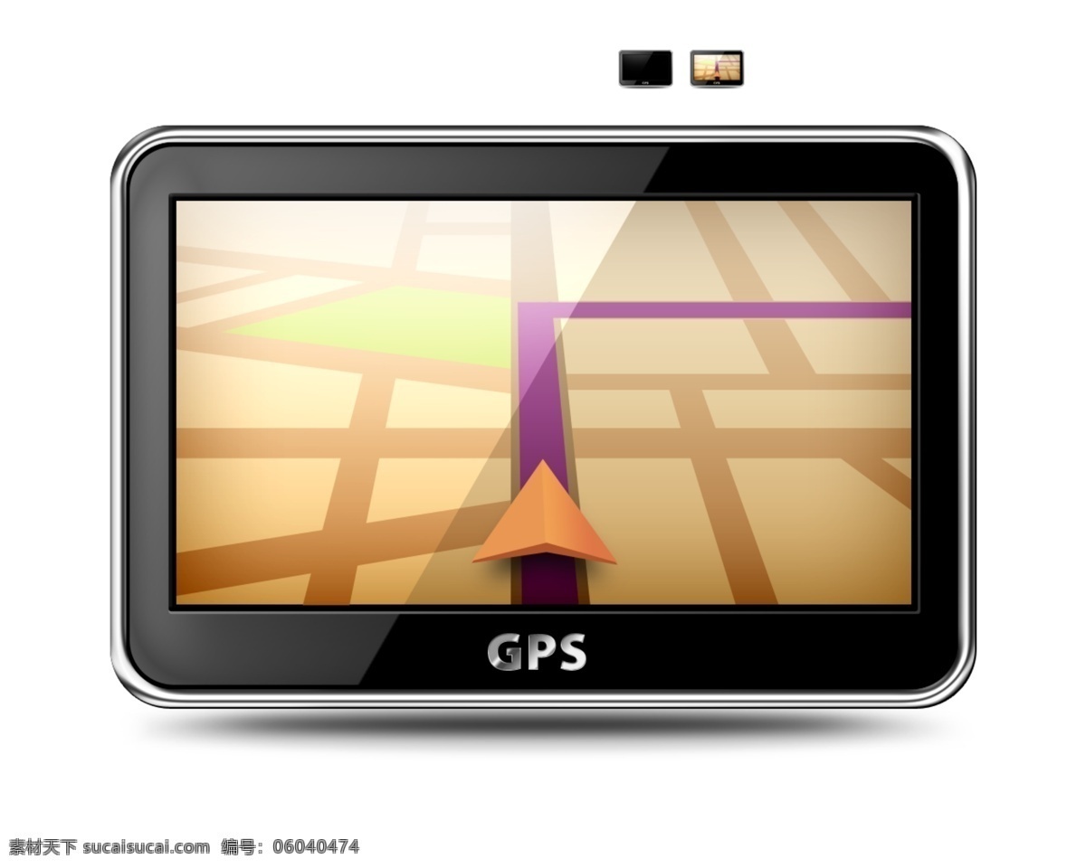 gps 导航 仪 gps导航仪 分层 导航仪 屏幕 汽车用品 显示器 源文件 网页素材 导航菜单