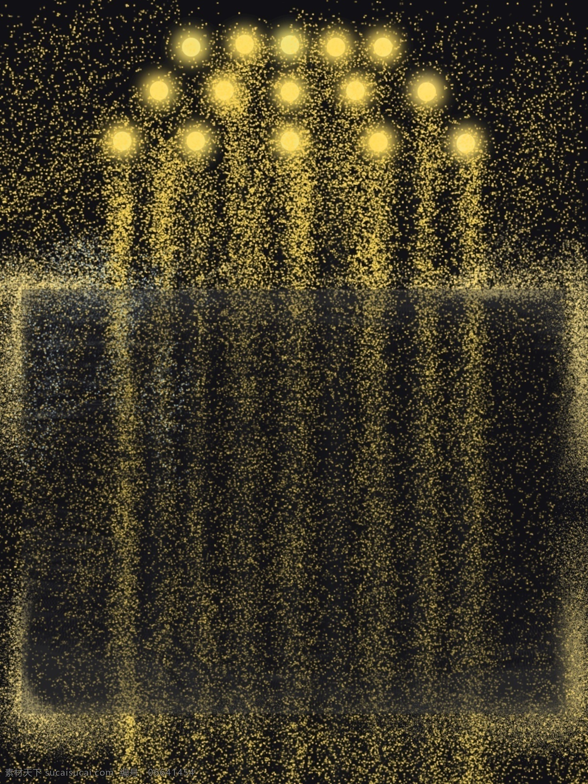 深 金色 流沙 灯光 闪亮 背景 失焦 闪烁 深金色