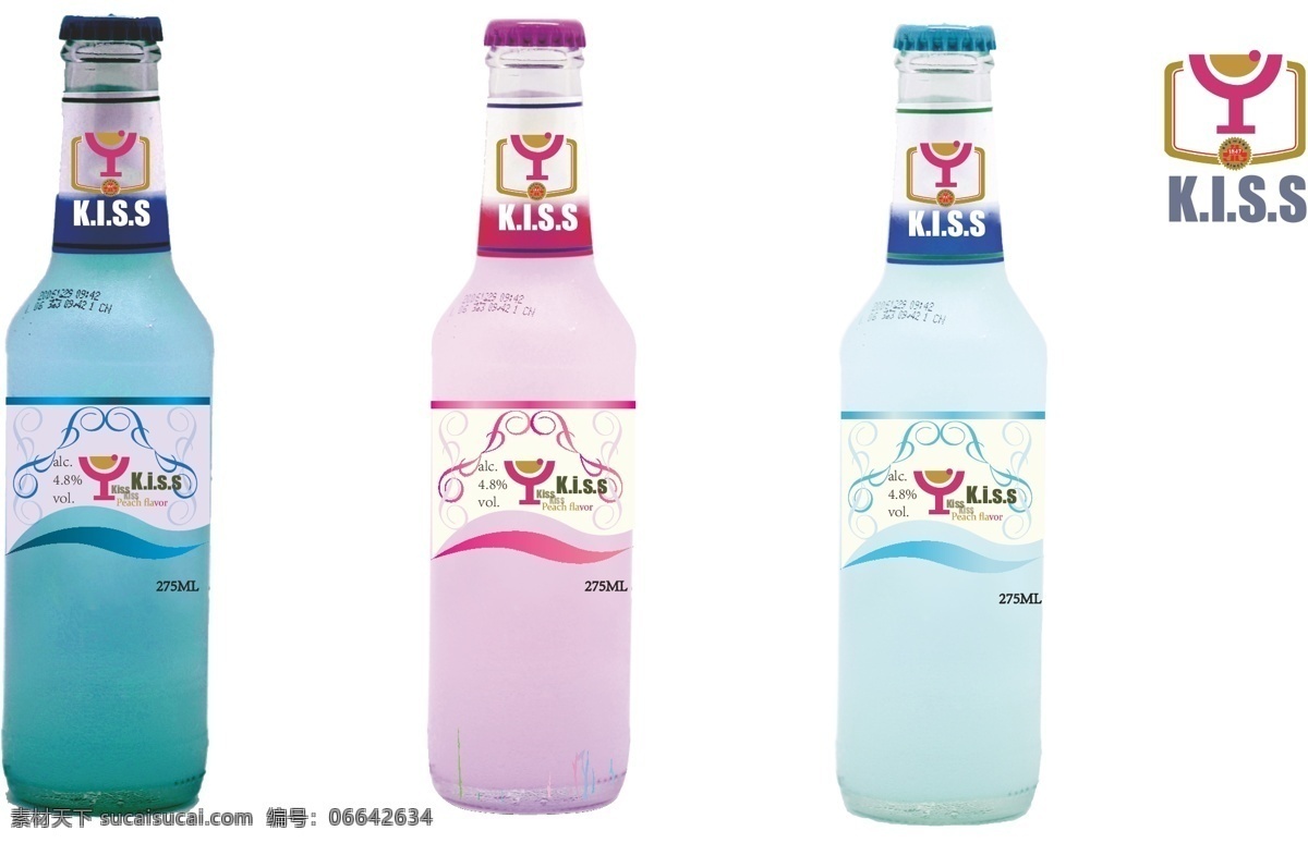 包装 酒瓶 色彩 鸡尾酒 瓶子 包装设计
