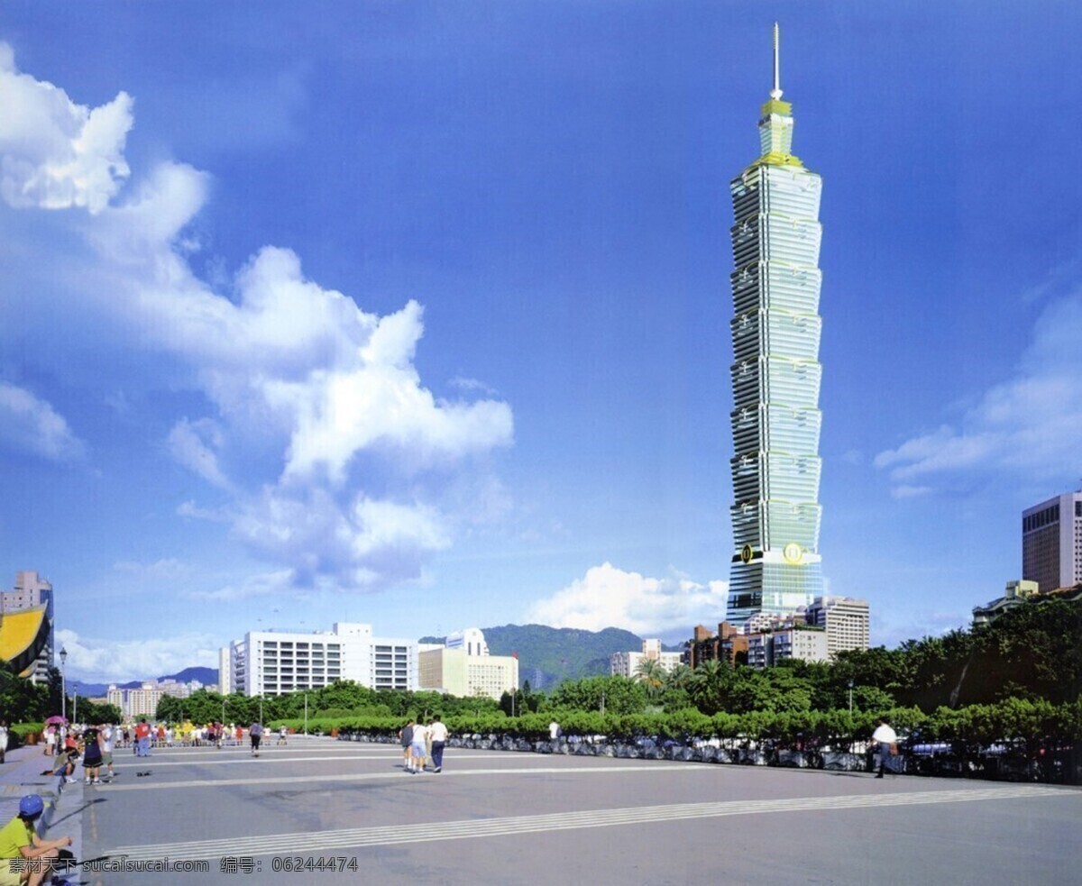 台北 大楼 旅游摄影 国外旅游 摄影图库