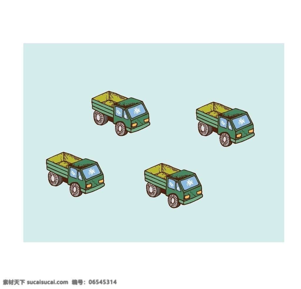 卡通 大 卡车 大卡车 矢量图 人物 动漫 可爱 背景 幼儿园 logo 包装 插图 动物 ps 手绘 动漫动画 动漫人物