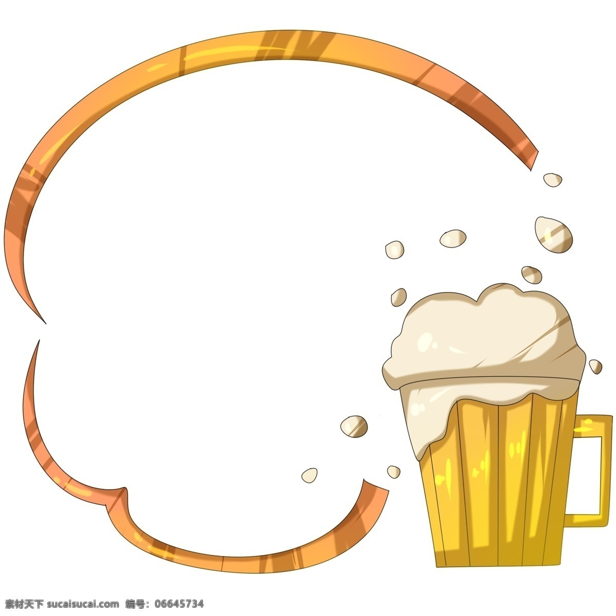 新鲜 杯 装 啤酒 边框 矢量图 卡通 泡沫 酒吧 啤酒边框 泡沫啤酒 杯装 饮品设计 酒水饮料 酒馆 酿酒 大麦 酒精
