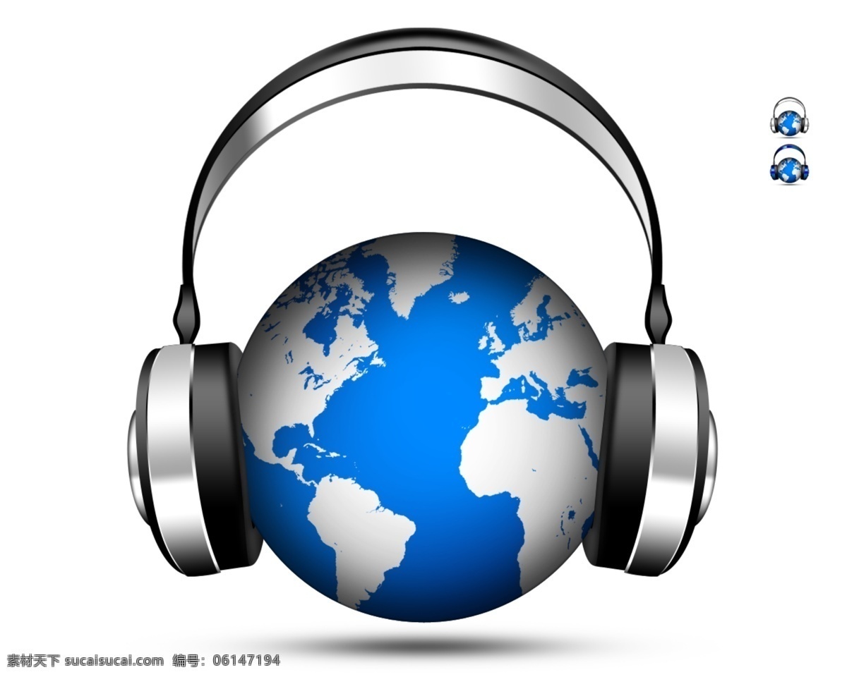 世界 音乐 图标 环球 耳机 icon 图标设计 icon设计 icon图标 网页图标 地球图标 地球icon 地球 耳机图标 耳机icon 耳机图标设计