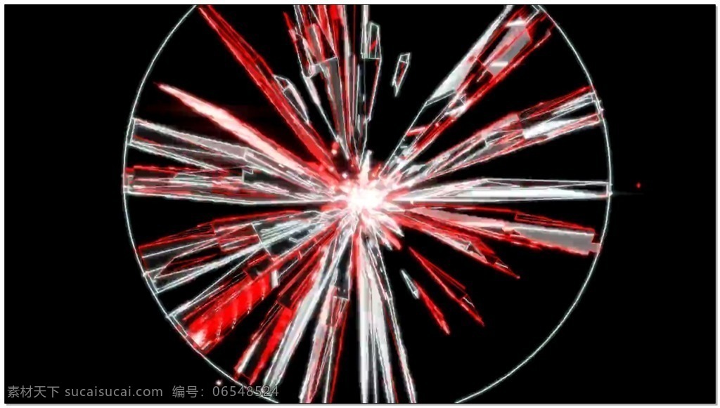 动态 圆圈 风车 视频 高清视频素材 视频素材 动态视频素材 红色 元素