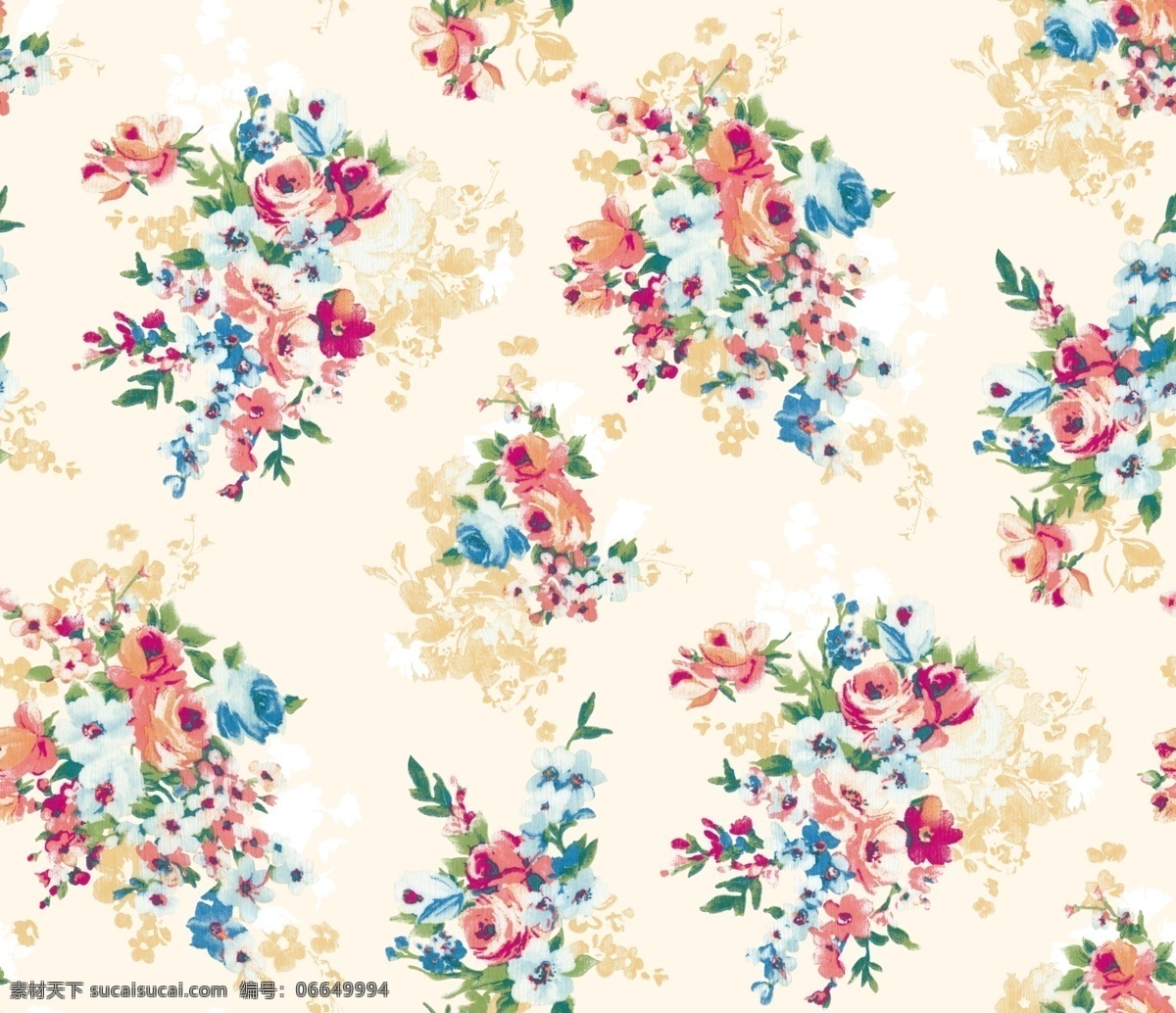 花朵 手绘 手绘花 花型 大牌 花边 底纹边框 背景底纹