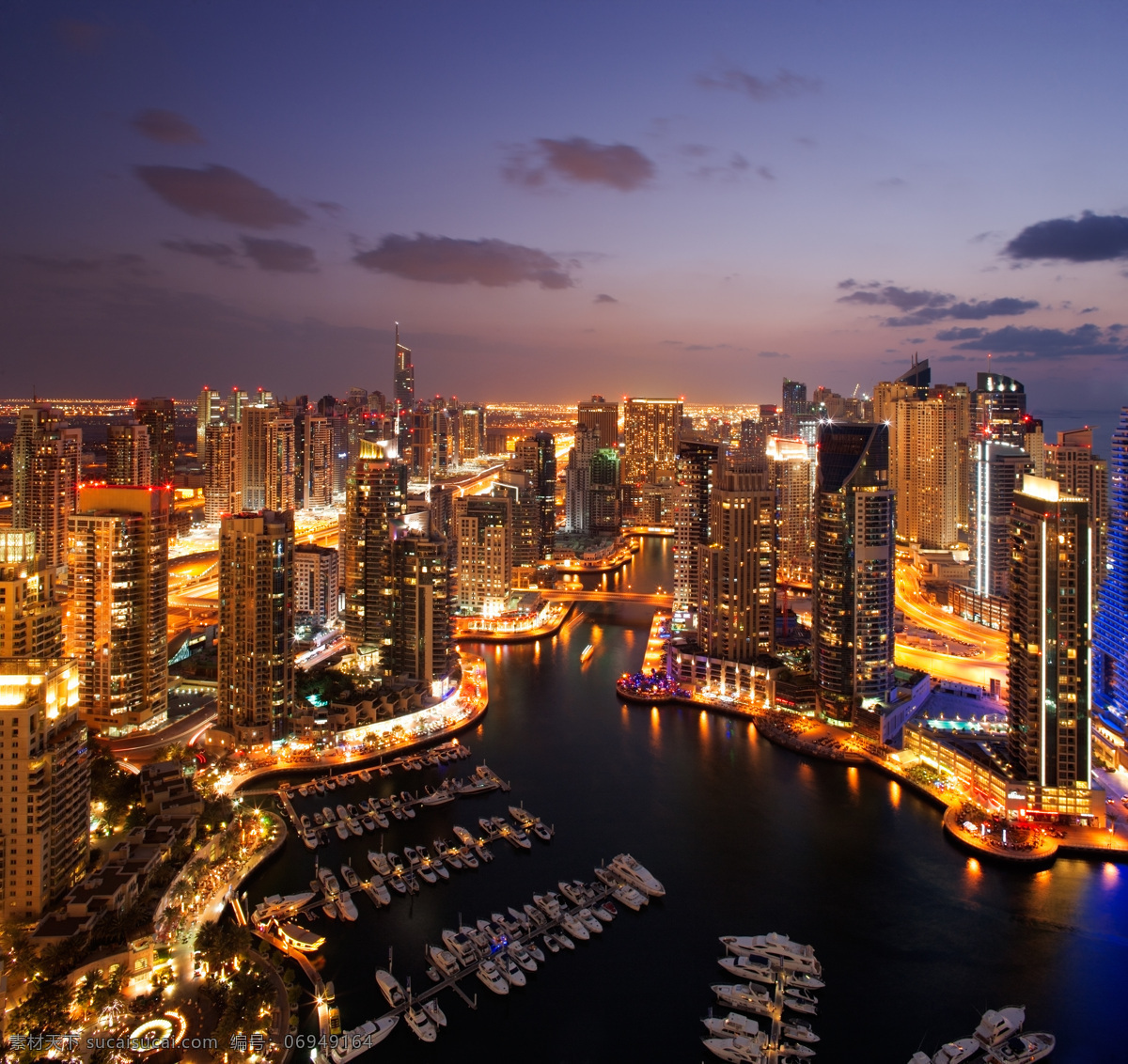 迪拜 美丽 夜景 高楼大厦 繁华都市 迪拜风景 城市风景 美丽风景 建筑设计 环境家居 迪拜美丽夜景 城市风光