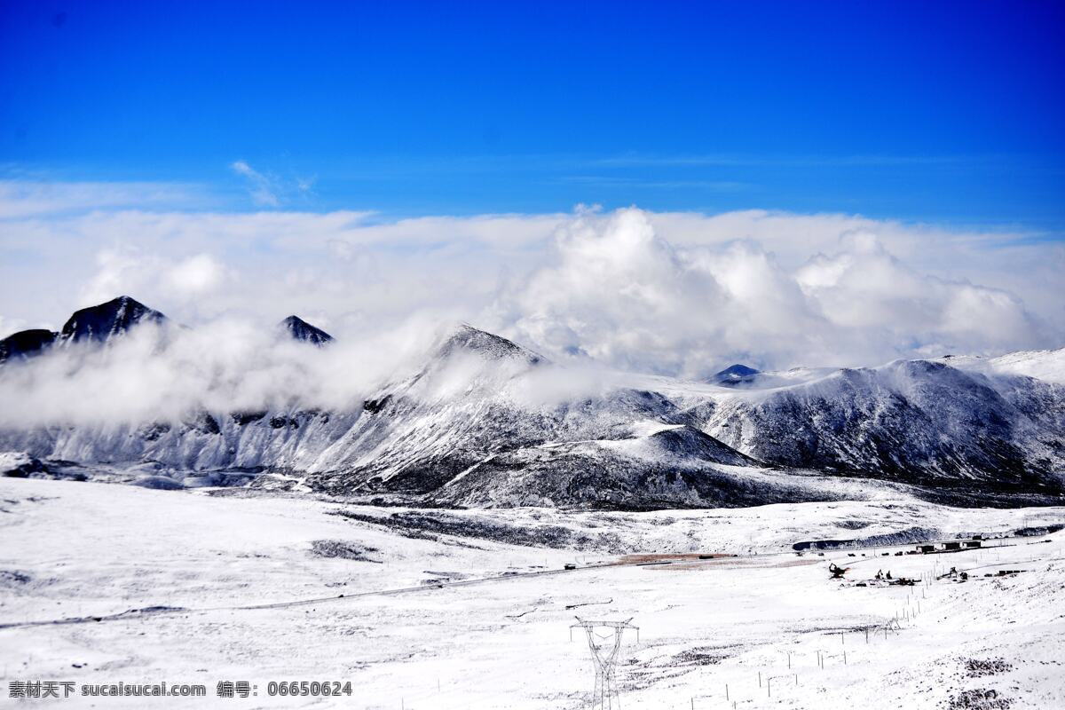 西藏 米拉山 口 风景