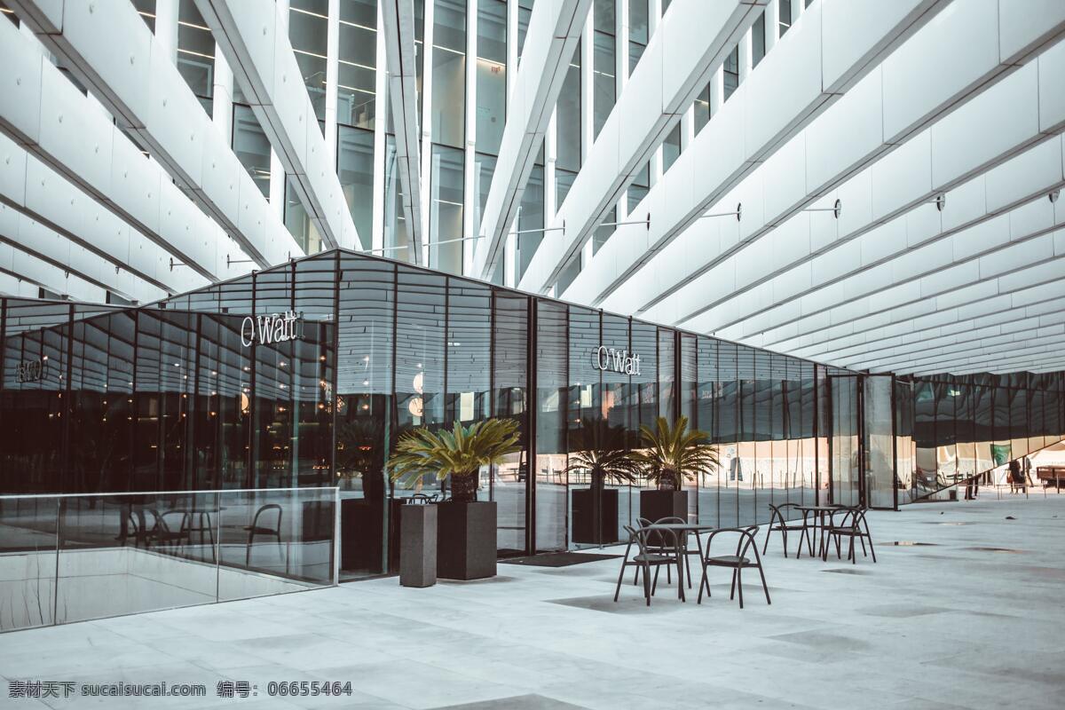 办公楼 建筑 商业 城市 公寓 房子 透明 玻璃 椅子 休闲区 茶水间 现代 放松 休闲 生活百科 生活素材
