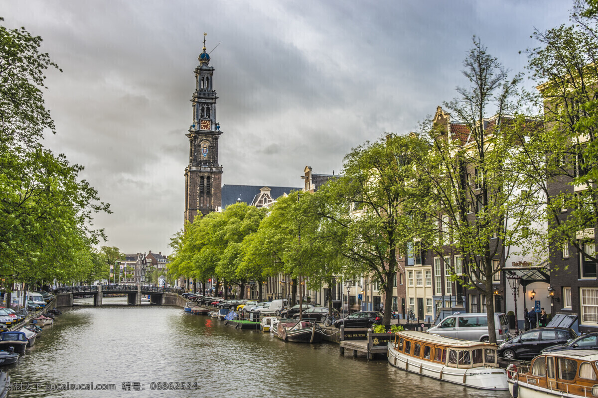 阿姆斯特丹 景色 小河风景 河流风景 荷兰 城市风景 城市夜景 美丽风景 美丽景色 繁华都市 城市风光 环境家居 灰色