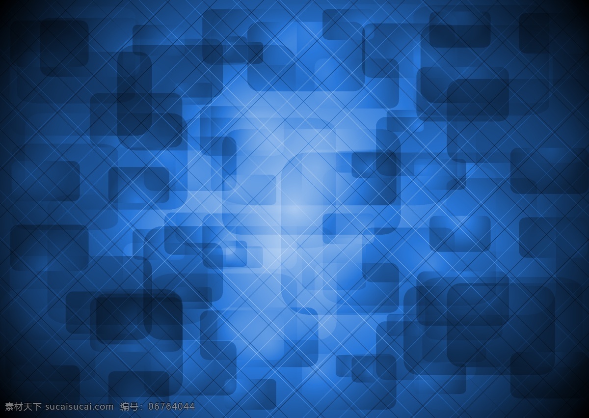 矢量 蓝色 科技 商业 互联网 背景 大气 高科技 几何 科幻 科技风 科技感 商务 线条