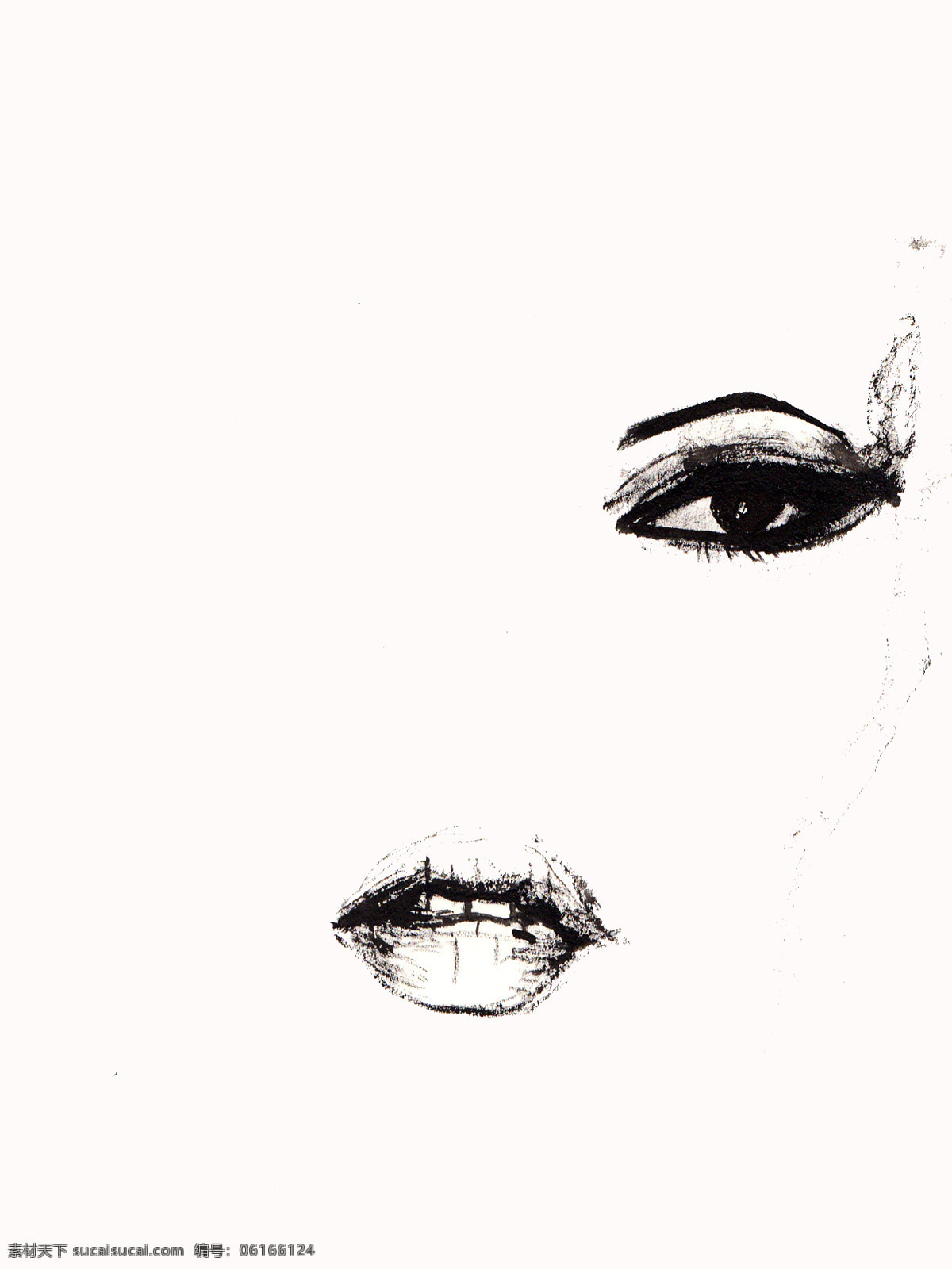 动漫 动漫插画 动漫动画 动漫人物 其他人物 速写 眼睛 嘴设计素材 嘴模板下载 嘴 矢量 游戏人物 插画集