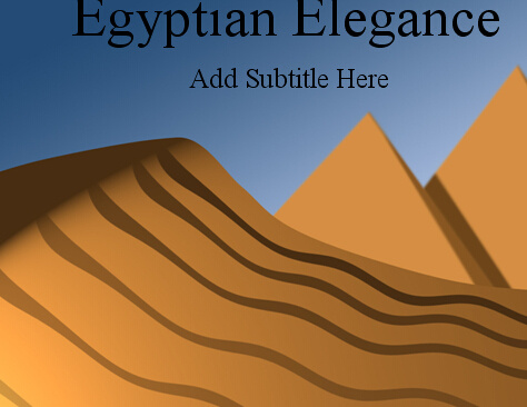 埃及 优雅 模板 ppt模板 山丘 埃及的优雅 背景