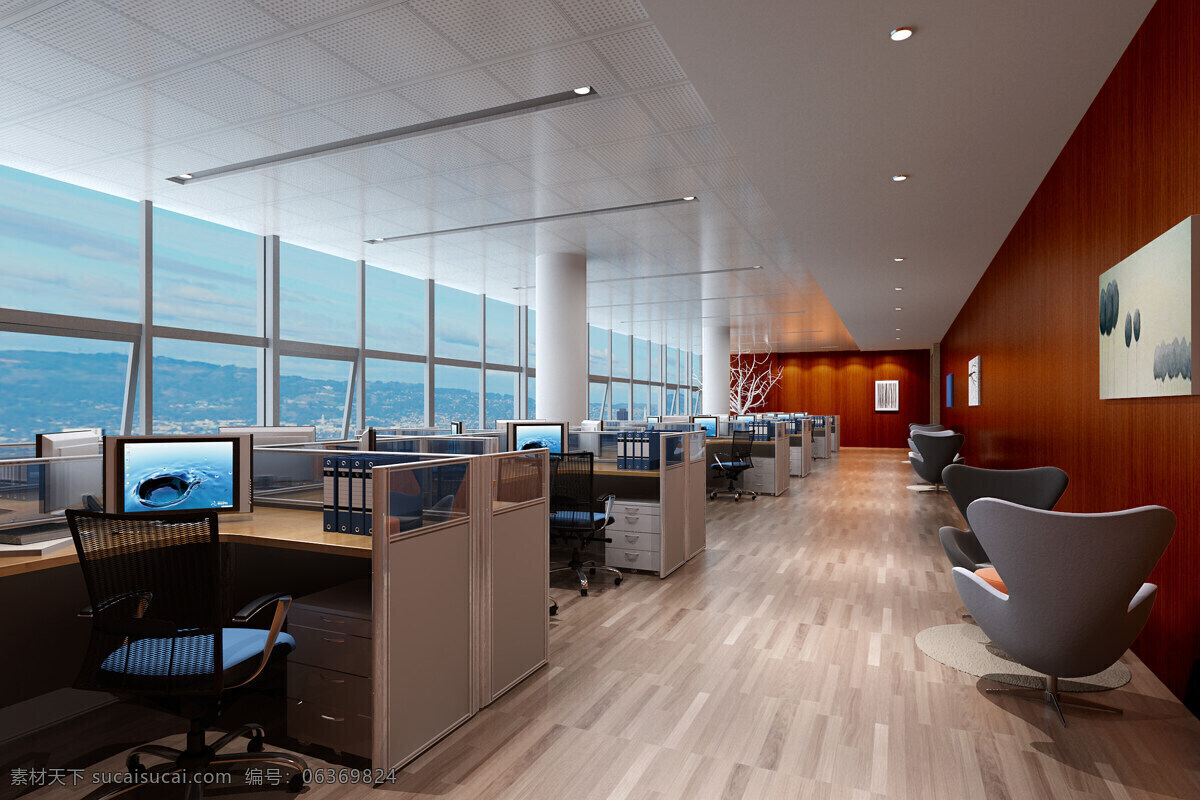 3d设计 3d作品 办公楼 办公室 环境设计 室内设计 效果图 集中 办公 设计素材 模板下载 集中办公 办公区 家居装饰素材