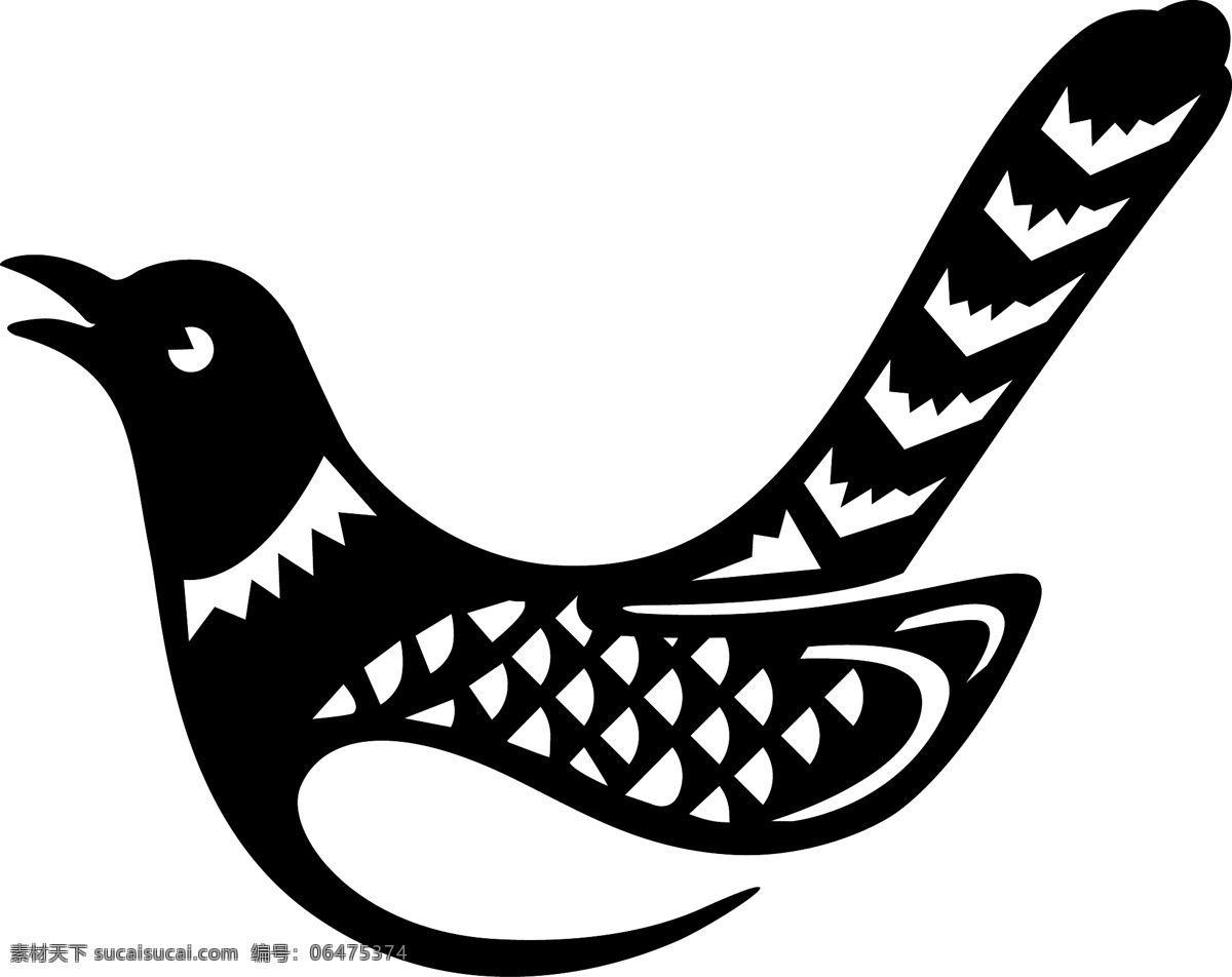 喜鹊 剪纸 图标 标志 鸟 喜庆 其他原创 标志图标 其他图标