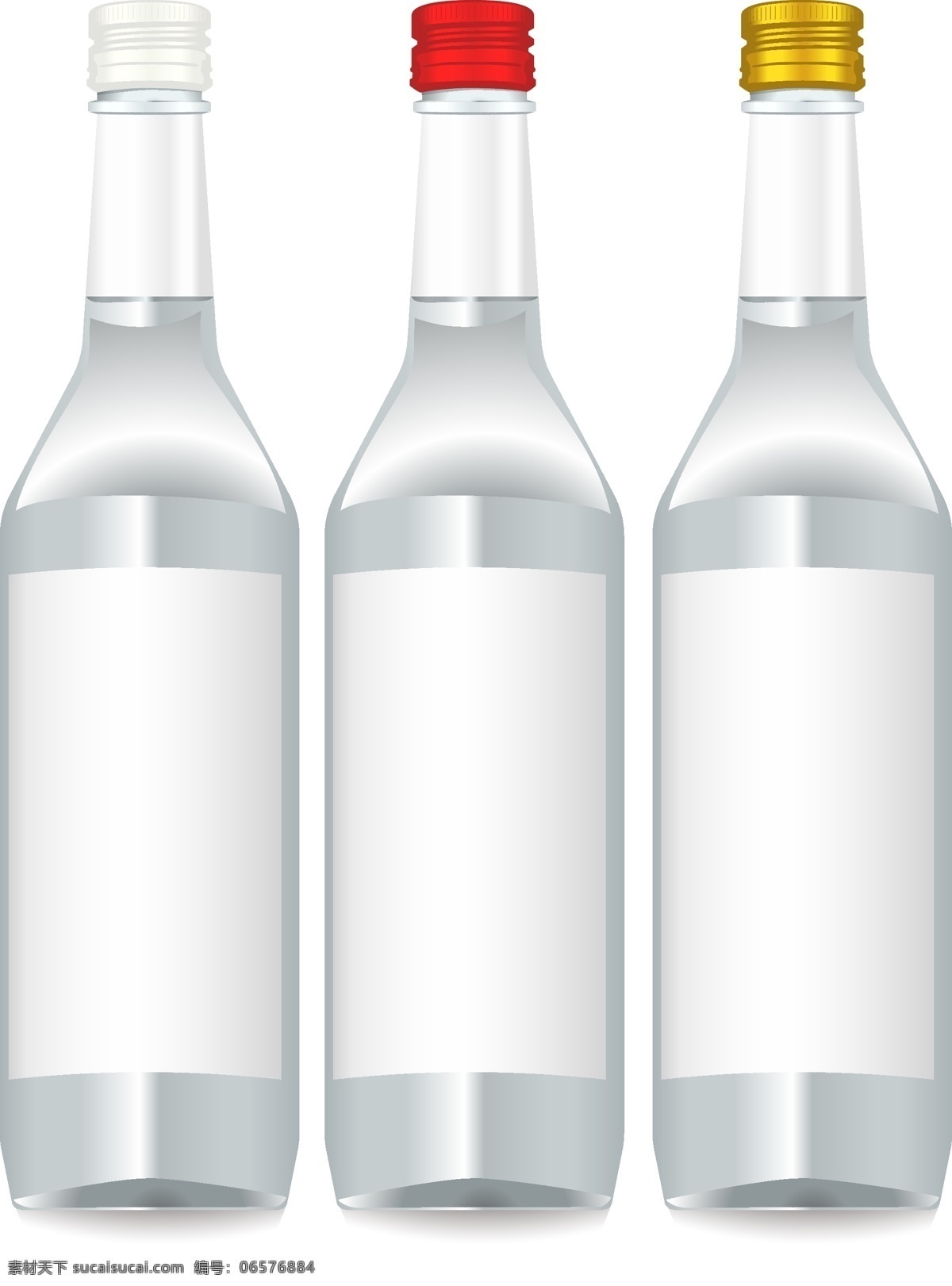 白色 透明 酒瓶 矢量 元素 卡通 矢量元素 透明元素 免抠元素