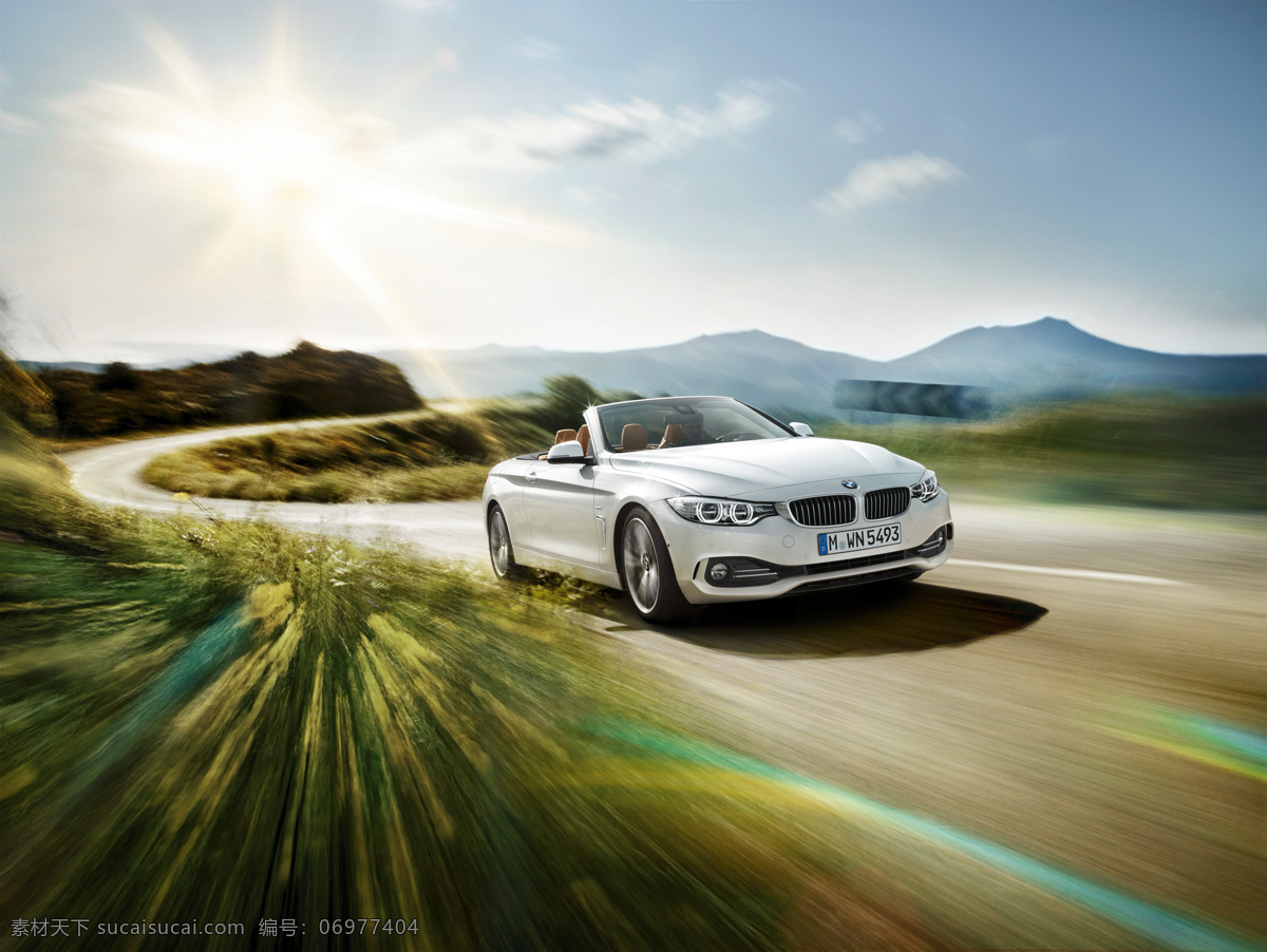 宝马 bmw 交通工具 跑车 现代科技 敞篷车 f33 矢量图