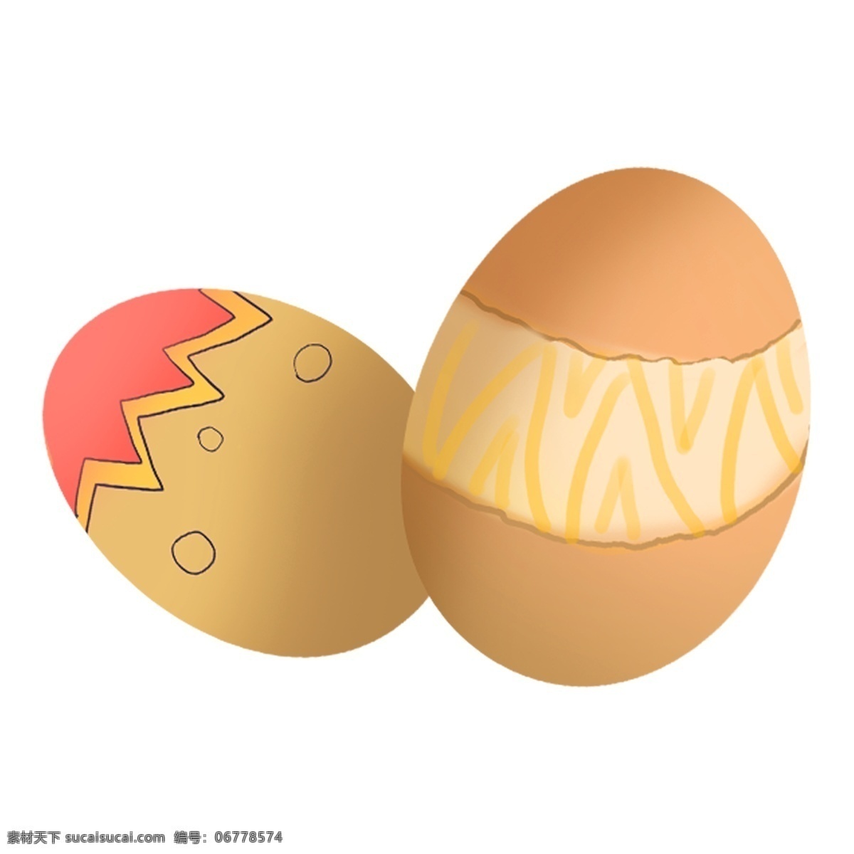 简约 手绘 彩蛋 透明 复活节 复活节彩蛋 手绘彩蛋 复活节装饰
