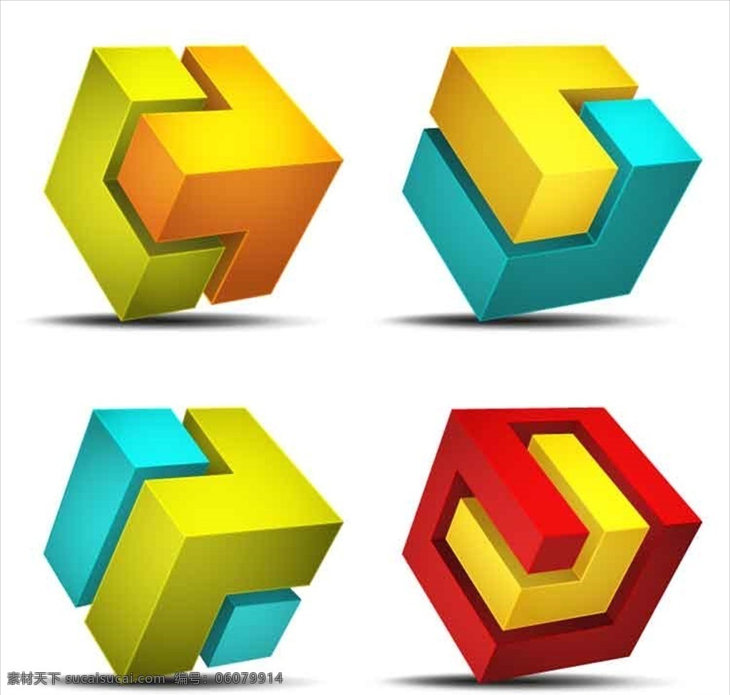 拼接 图形 立方体 正方形 不规则 拼图 场景 方块 彩色积木 玩具 立体 3d模型 商标 图标 宝石 钻石 金属板 金属质感 切割 游戏道具 不规则图形 分层
