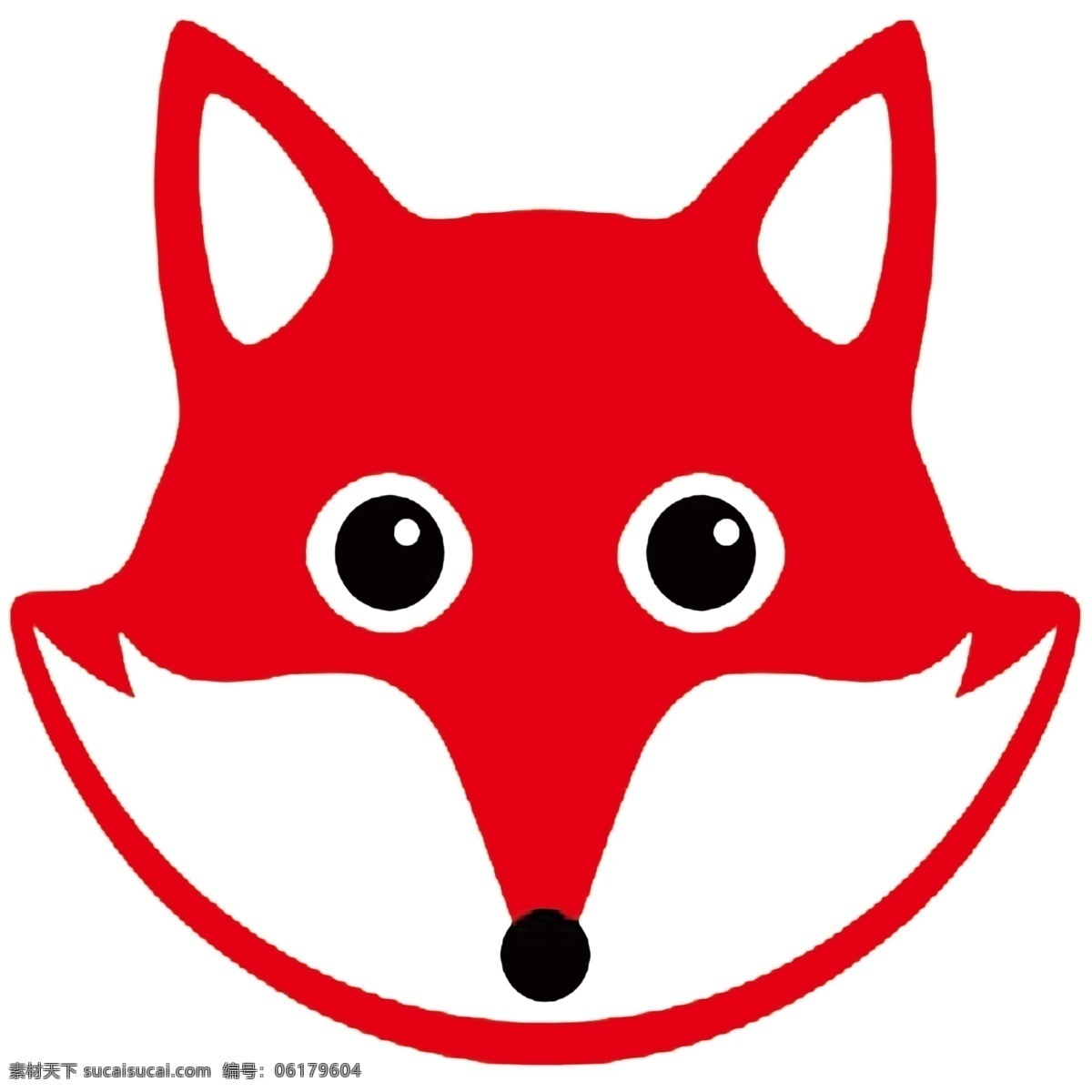 狐狸面具 小狐狸 狐狸 狐狸插画面具 可爱狐狸