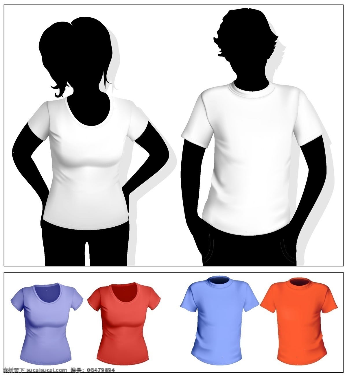 漂亮 衬衫 模板 矢量 t恤 服装 夹克 男 女性 矢量素材 短套筒 套筒 套模板 tshirttemplates 白色的t恤衫 矢量图 日常生活