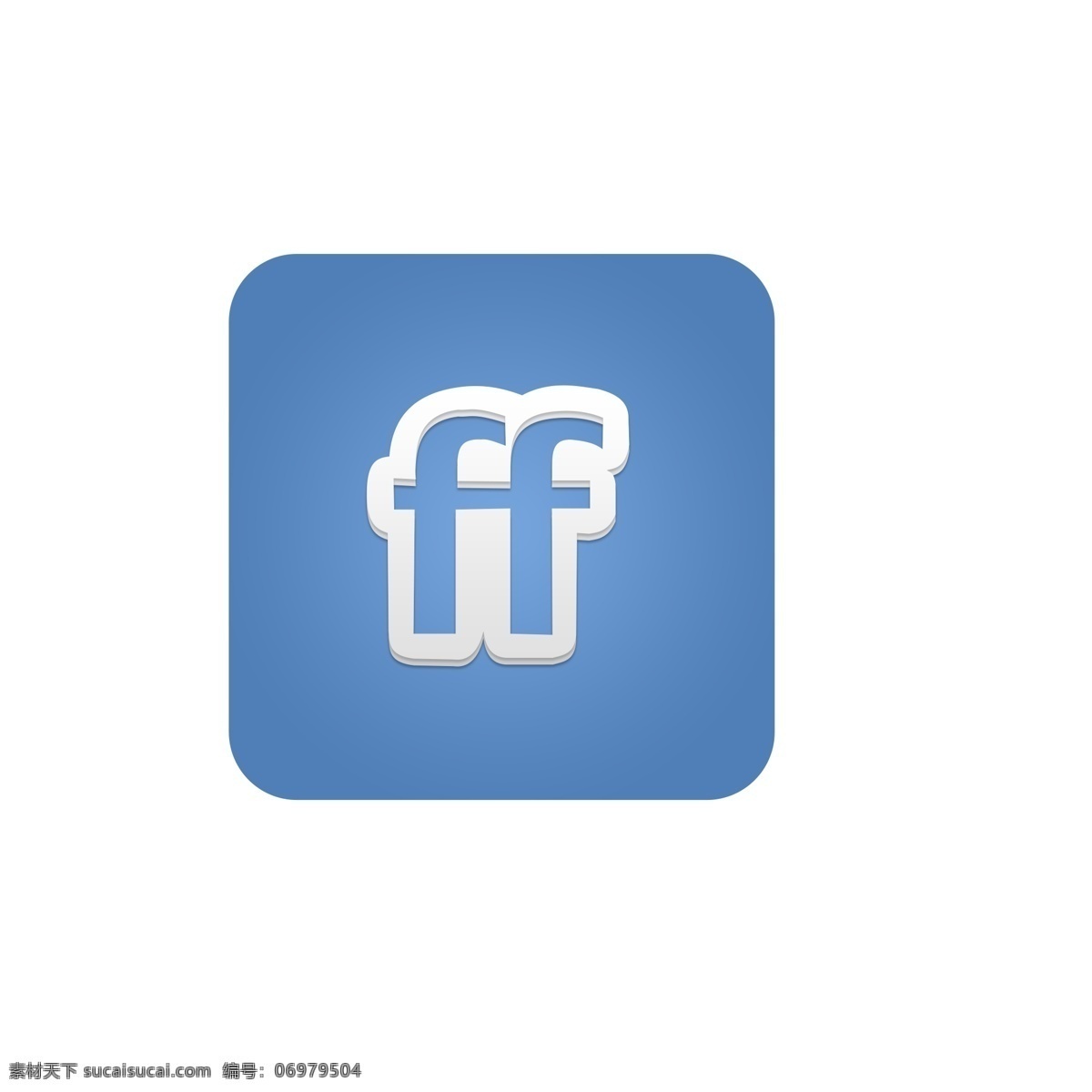 蓝白色 ff 字母 符号 图标 免 扣 图 蓝 移动界面设计 常用图标 创意图标 icon 白色 ff字母 符号图标 免扣图