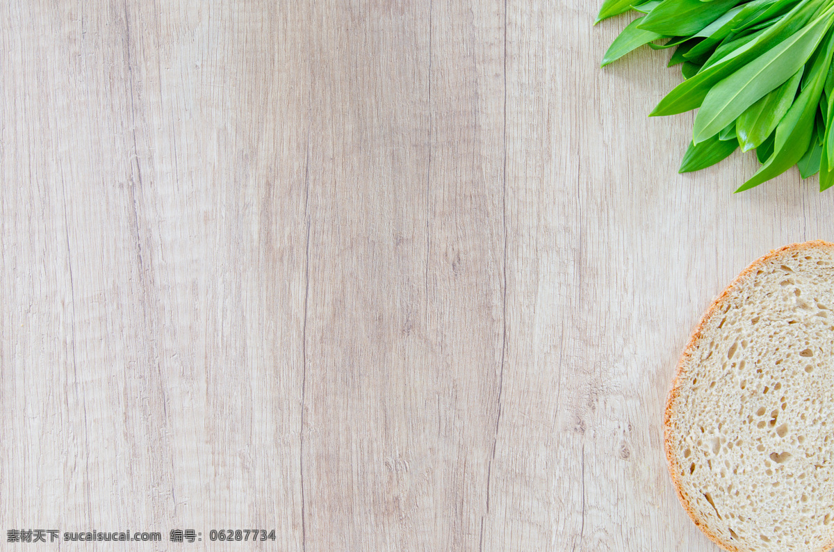 美食 制作 背景 蔬菜 面包 木板 木纹背景 背景素材 清新 海报 餐饮美食 西餐美食