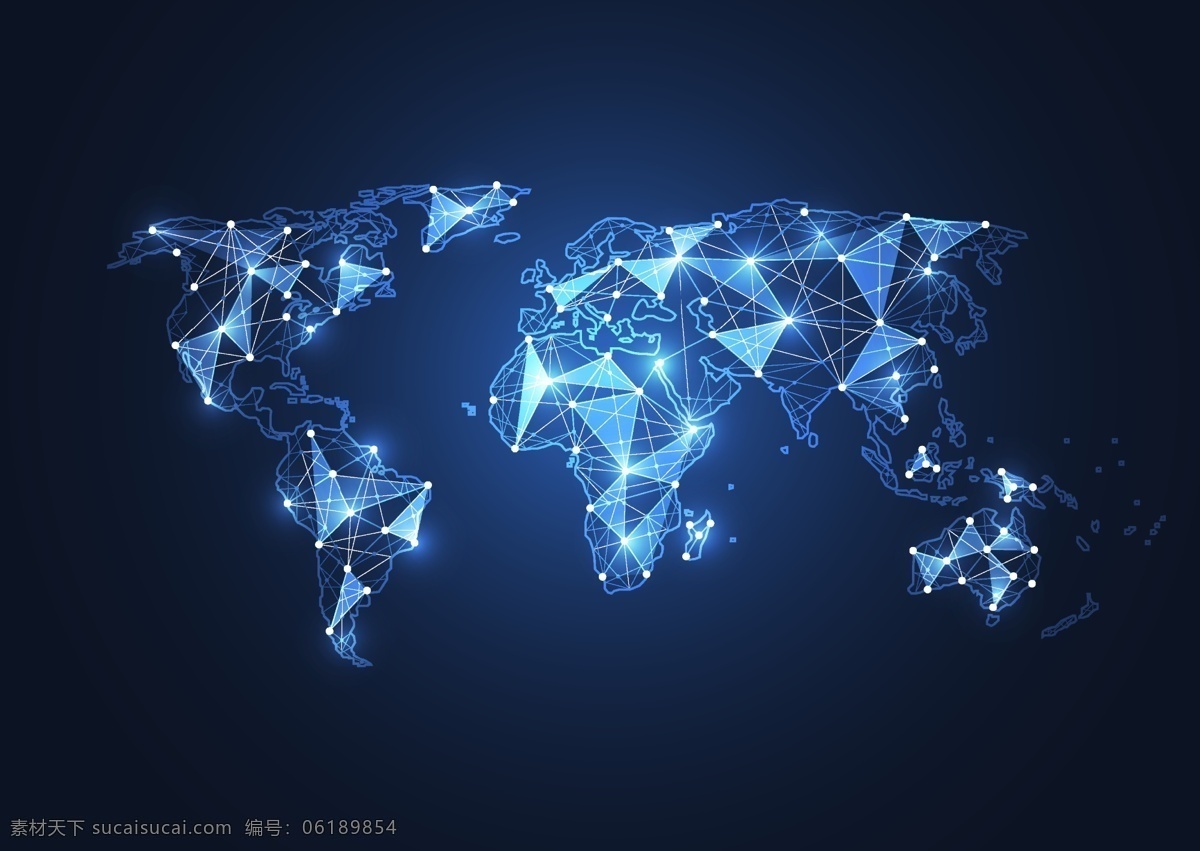 世界 全球 网络 连接 矢量 矢量素材 模板 联接 大数据 云计算 物联网 蓝色 科技 高科技 plexus 现代科技