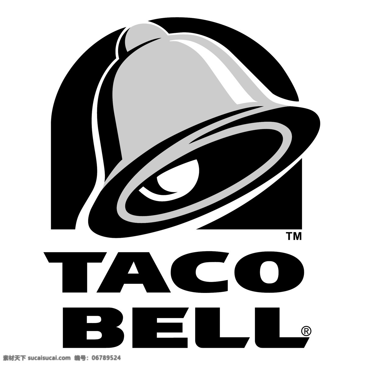塔 钟 taco bell 标识 标识为免费 psd源文件 logo设计