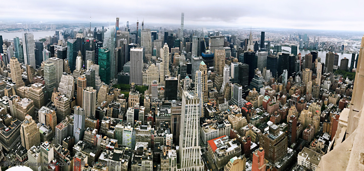 纽约 俯瞰 帝国大厦 城市 大厦 旅游摄影 国外旅游