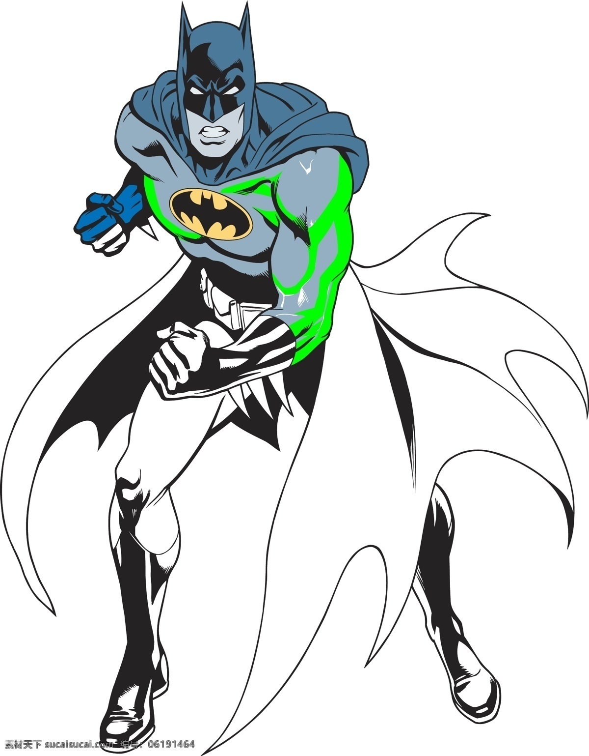 蝙蝠侠 动漫人物系列 英雄人物 漫画英雄 正义英雄 动漫人物 动漫动画