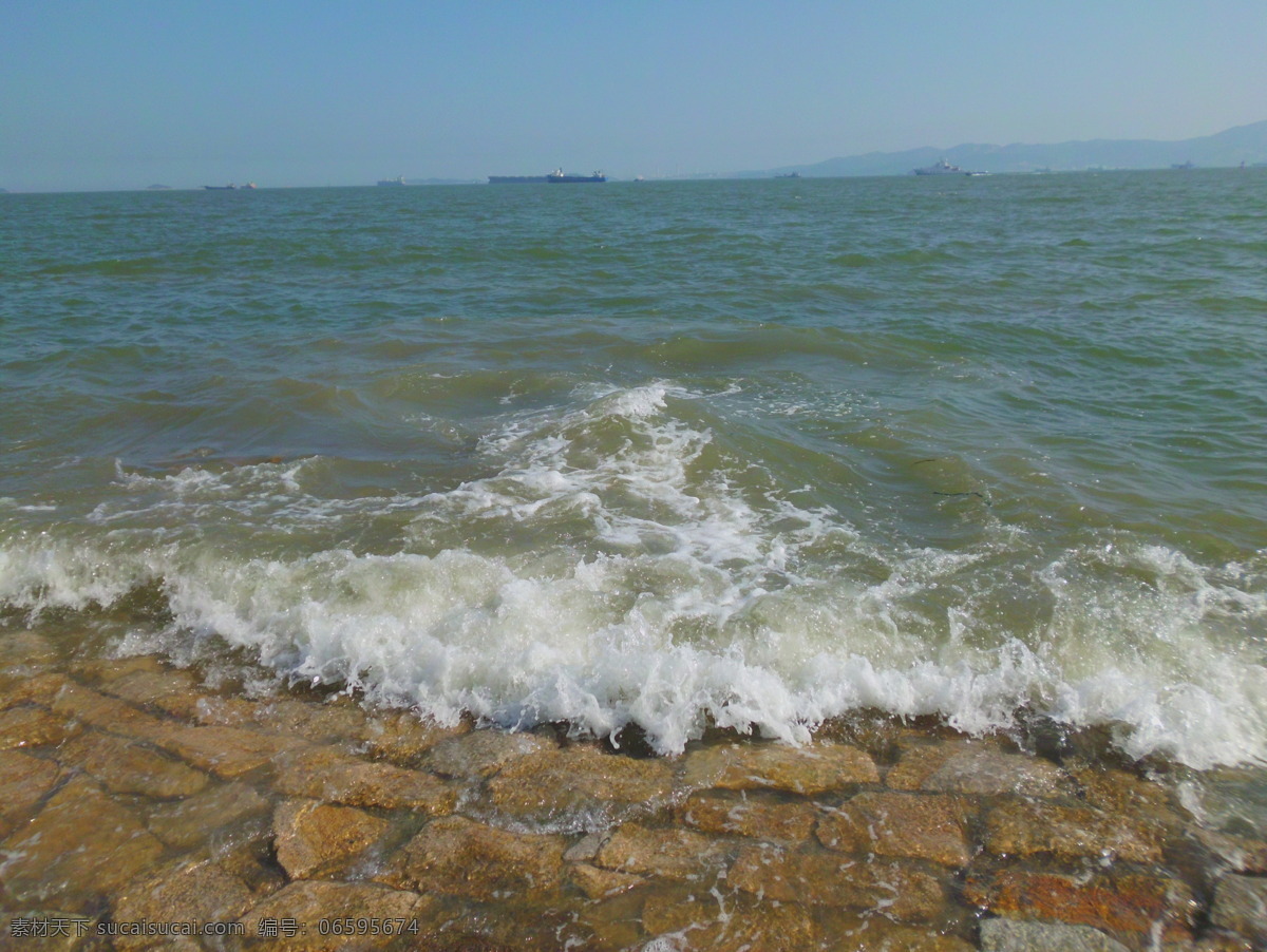 海浪 碧海 国内旅游 海景 海滩 浪花 旅游摄影 浪 厦门 psd源文件