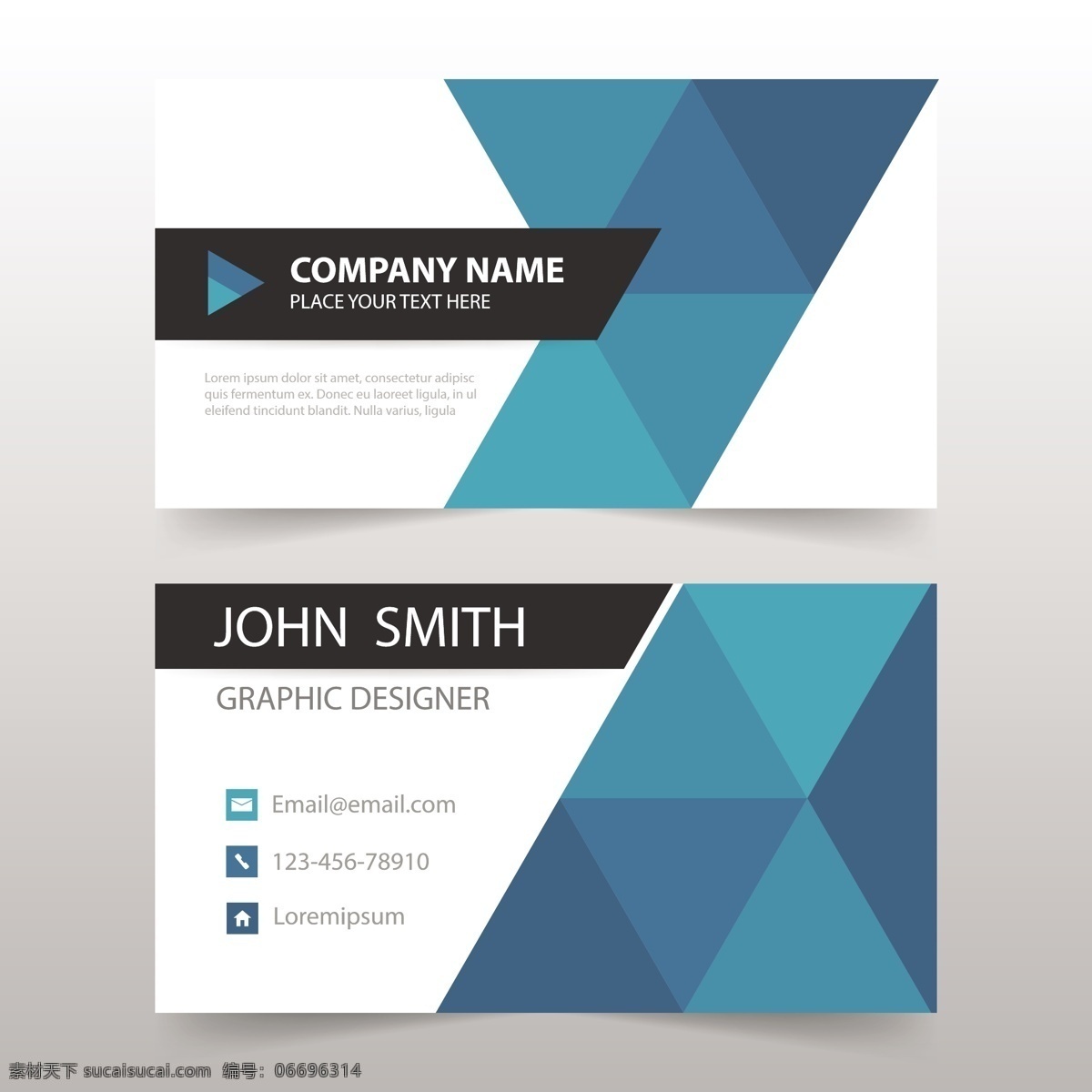 名片模板设计 标志 名片 商务 抽象 办公 模板 蓝色 演示 企业 公司 抽象标志 现代 文具 企业身份 身份 颜色 身份证 商务标志