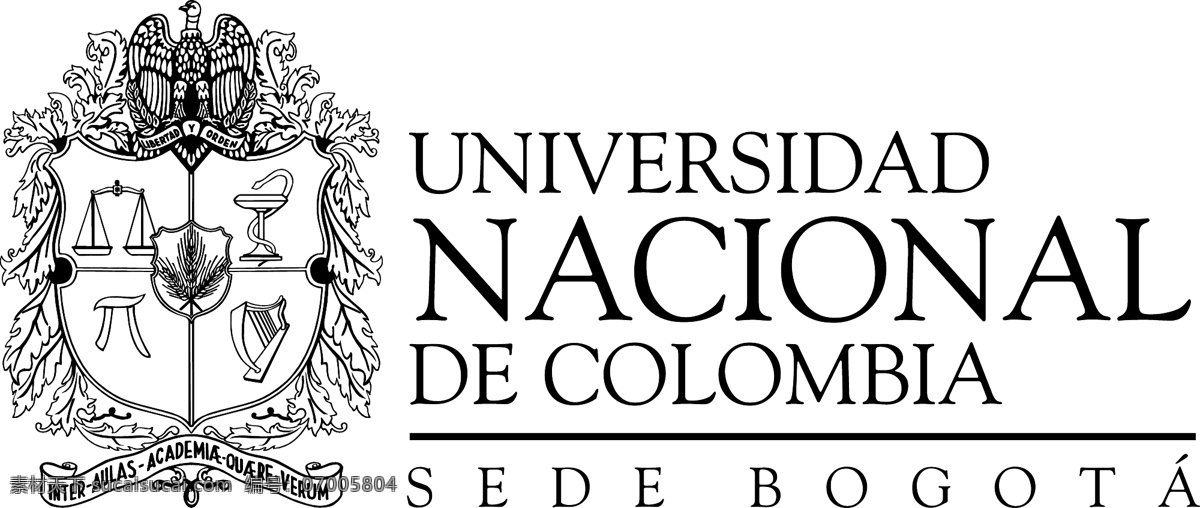 哥伦比亚 国立 大学 波哥大 自由 标志 免费 psd源文件 logo设计