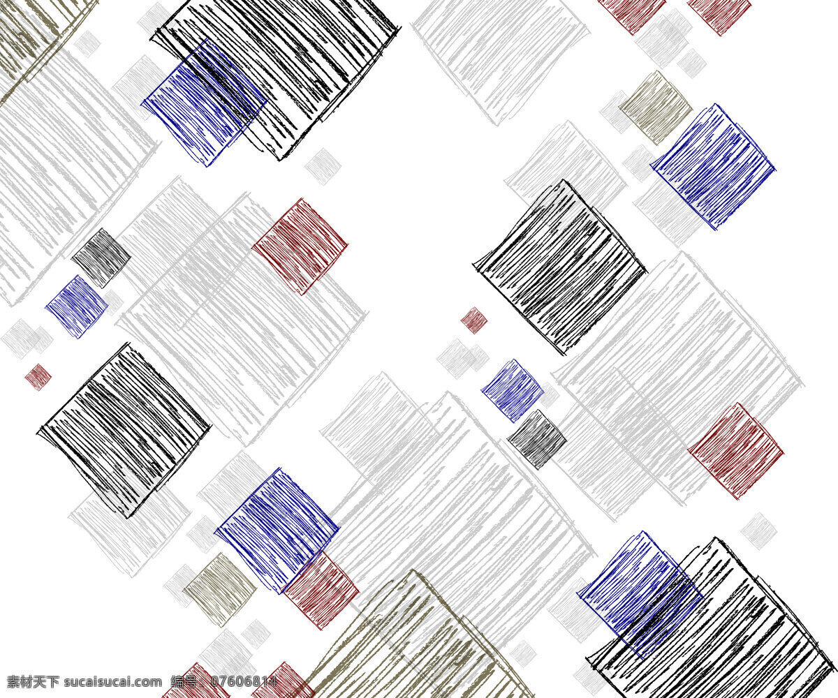 抽象免费下载 抽象 底纹边框 方框 黑色 红色线条 灰色 简笔画 蓝色 线条 移门 移门图案 家居装饰素材