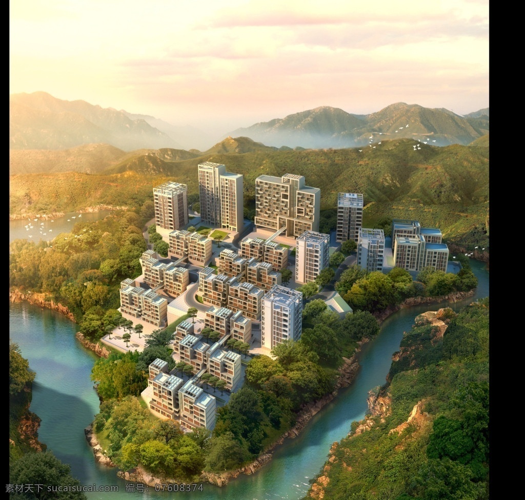 高档 小区 景观 绿化 效果图 建筑效果图 鸟瞰效果图 公共建筑 城市建筑 建筑外观 建筑外立面 psd文件 车流 行人 公路 建筑群 景观效果图 景观设计 3d效果图 城市景观 商业建筑 景观分层文件 建筑物 设计原文件 高楼 室外模型 3d 源文件 文件 分层 环境设计