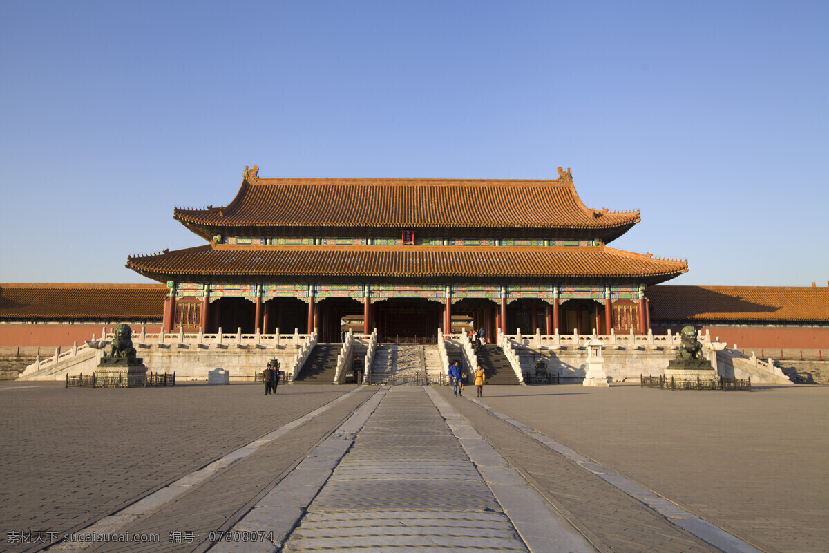 故宫太和门 故宫 太和门 蓝天 建筑群 故宫博物院 阶梯 北京 古建筑 旅游 自助游 国内旅游 宫殿建筑 旅游摄影