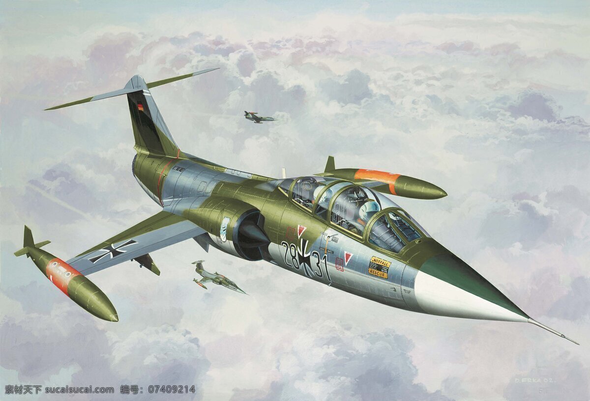 军事绘画 空战 f104星式 战斗机 战争油画 军事题材 军事油画 飞机 战机 绘画书法 文化艺术 二代机 超音速战机