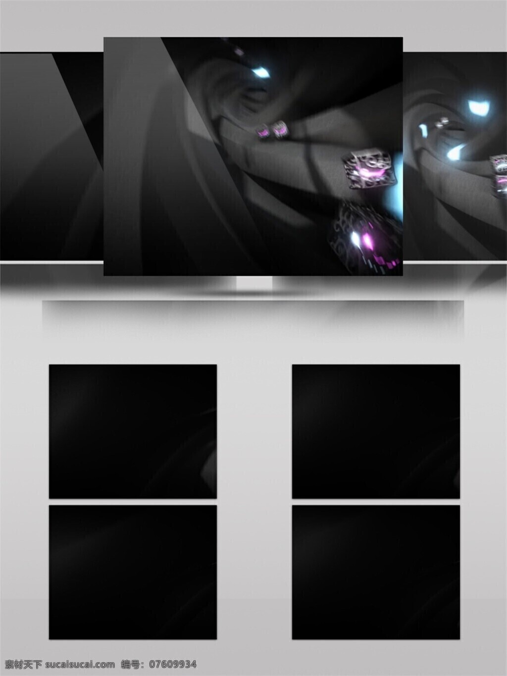 紫光 旋涡 舞台 视频 3d视频素材 电脑屏幕保护 高清视频素材 光束 星际 紫色