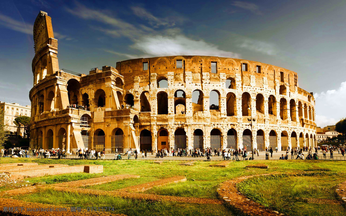 罗马竞技场 天空 旅游 建筑 国外建筑 国外旅游 旅游摄影