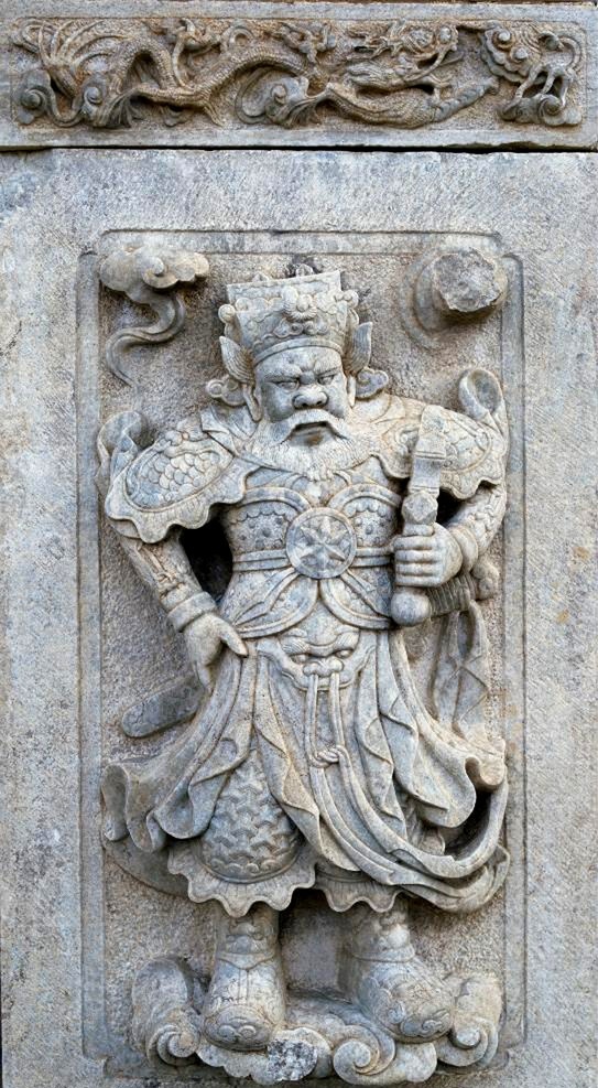 大理石浮雕 古建 雕花 龙纹 祥云 门神 战将 盔甲 园林 石雕 浮雕 高清 大图 艺术 传统文化 雕塑 建筑园林