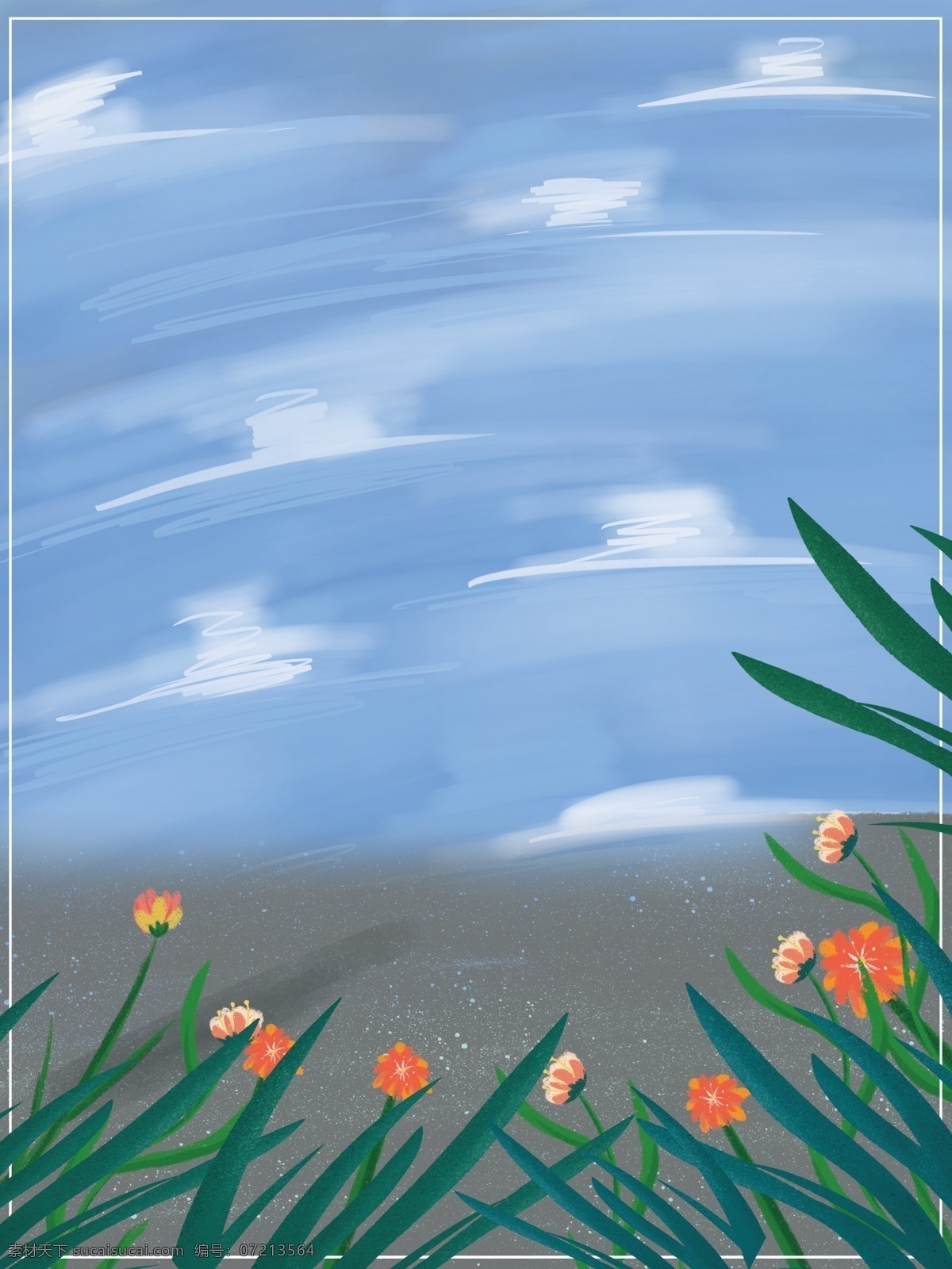 蓝色 白 蓝 天空 背景