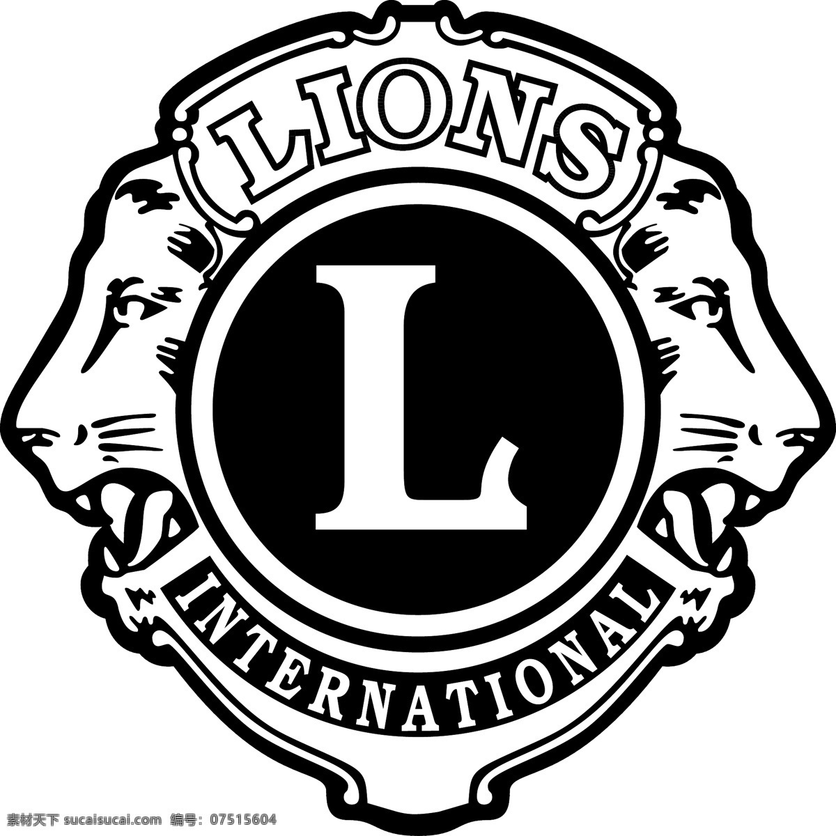 国际狮子会 标志 国际 狮子 其他载体 矢量图 其他矢量图