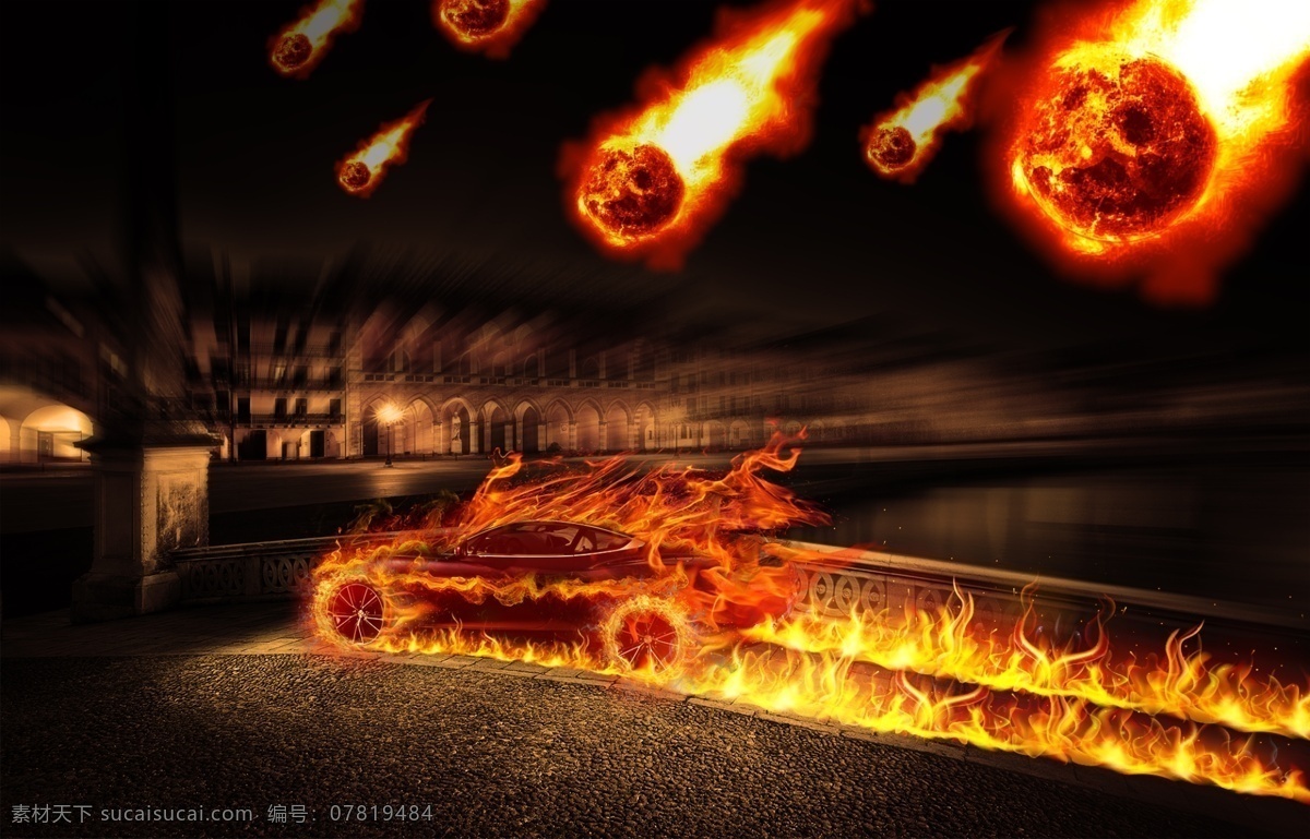 火焰汽车 火焰 汽车 汽车特效 小行星 火球 火汽车 火焰素材 汽车火焰